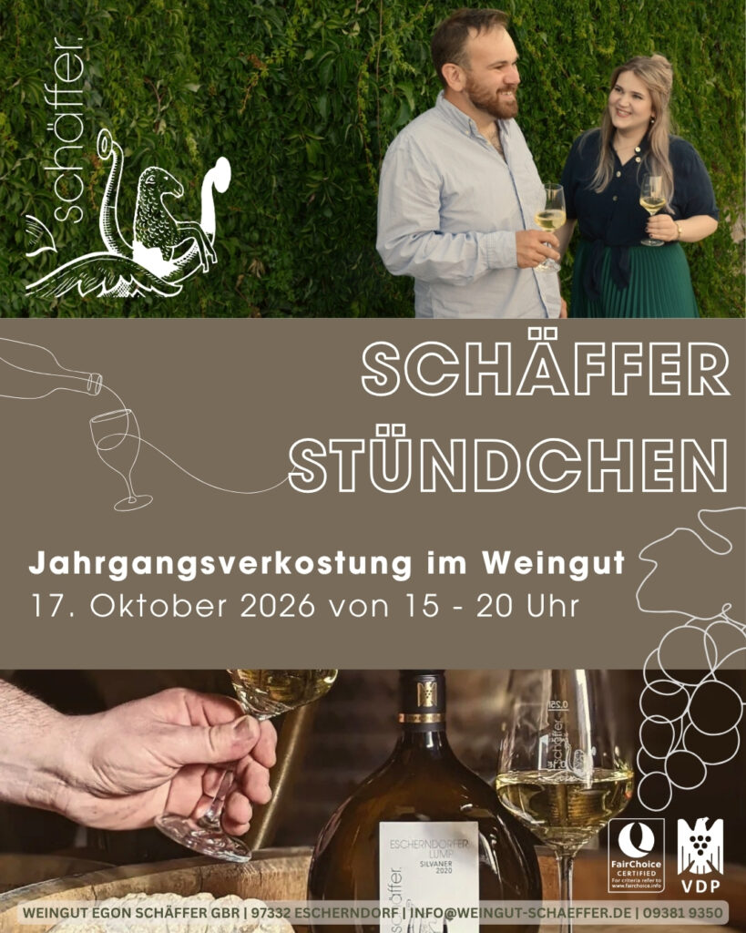 Schäfferstündchen am 17.10.26 von 15 bis 20 Uhr